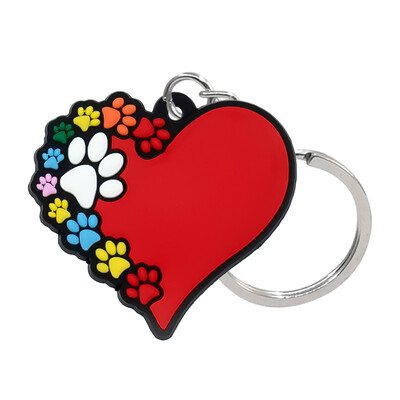 1vnt Juokingi šunys PVC raktų pakabukas vaikams Koki vokiečių aviganio raktų pakabukas Dovanų meškiukas samojedas raktų pakabukas rankinės priedai merginoms