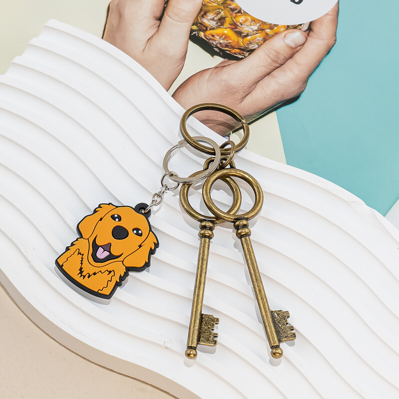 1 bucăți PVC breloc mod joystick anime figuri drăguțe animale pisici breloc peel broaște mașină breloc pentru copii cadou de aniversare