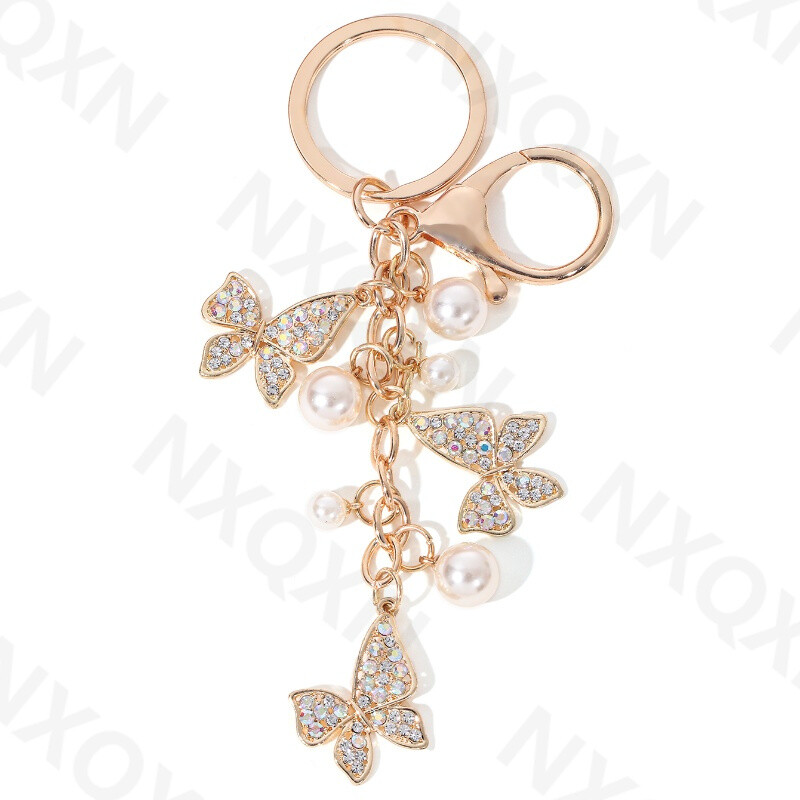 Preal Hollow Butterfly Preal Email Breloc Insecte zburătoare Breloc pentru femei Fata Prietenie Cadou Bijuterii lucrate manual
