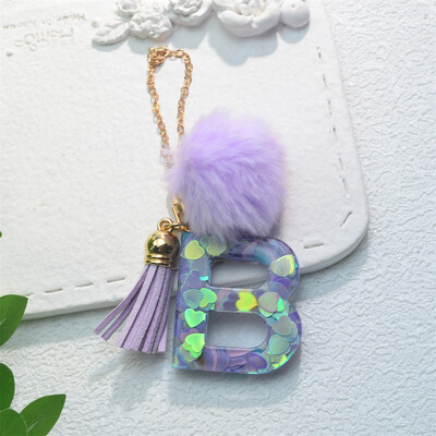 Blizgantys mados inicialai Raktų pakabukai su kutais, pakabukai su rankena, pakabukai, skirti moterų puodelių priedams