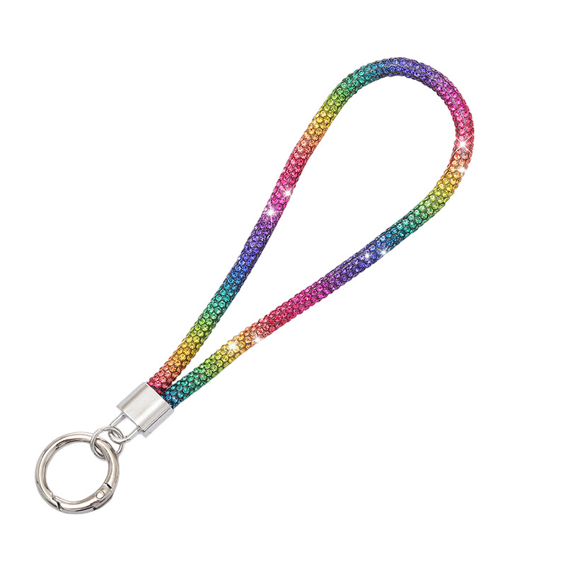 Telefon mobil de lux Curele de cristal pentru încheietura mâinii cu strasuri cu sclipici Snur pentru telefon Breloc agățat frânghie anti-pierdere