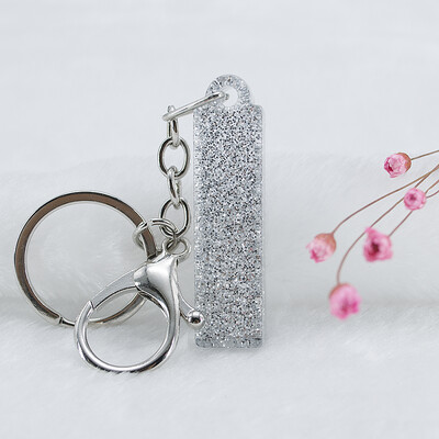 1 tk Naiste võtmehoidjad Käekott Auto ripatsid 26 Inglise Tähega Võtmehoidja Amuletid Glitter Resin Word