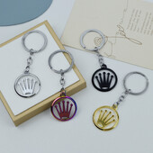 Brelocuri cu pandantiv coroană din aliaj dulce de modă, ornamente pentru geantă, brelocuri, accesorii pentru bibelouri de mașină, suport pentru chei, bijuterii, cadou