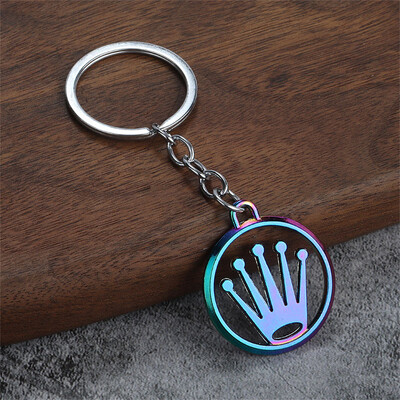 Brelocuri cu pandantiv coroană din aliaj dulce de modă, ornamente pentru geantă, brelocuri, accesorii pentru bibelouri de mașină, suport pentru chei, bijuterii, cadou