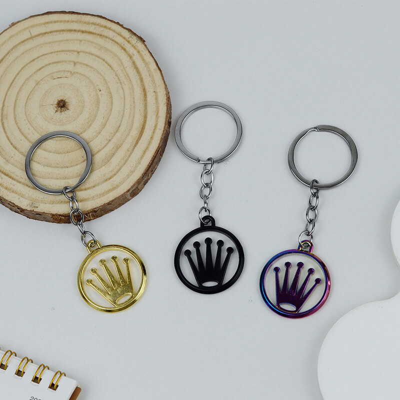 Brelocuri cu pandantiv coroană din aliaj dulce de modă, ornamente pentru geantă, brelocuri, accesorii pentru bibelouri de mașină, suport pentru chei, bijuterii, cadou