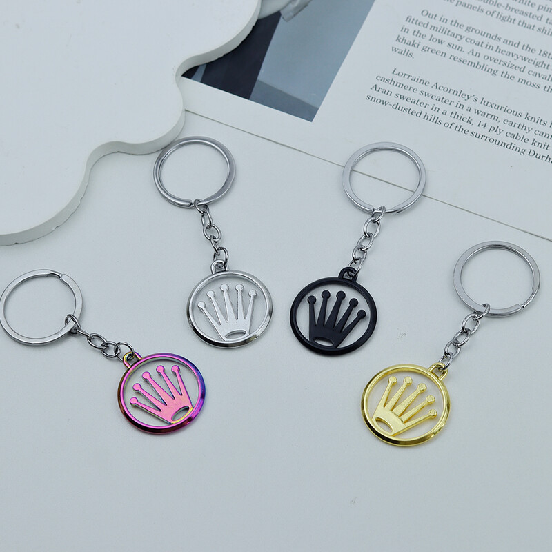 Brelocuri cu pandantiv coroană din aliaj dulce de modă, ornamente pentru geantă, brelocuri, accesorii pentru bibelouri de mașină, suport pentru chei, bijuterii, cadou