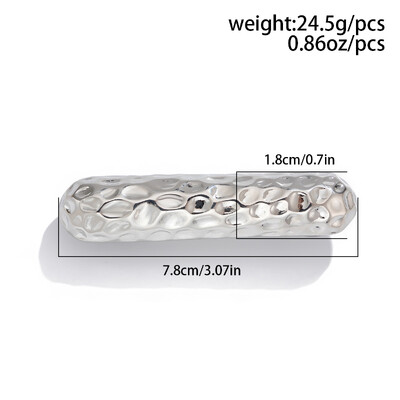 Metalinės netaisyklingos dvisluoksnės plaukų juostelės Virvelės moterims Galvos juosta Elastinė plaukų segtukai Plaukų juosta Madingi papuošalai Plaukų aksesuarai Dovana