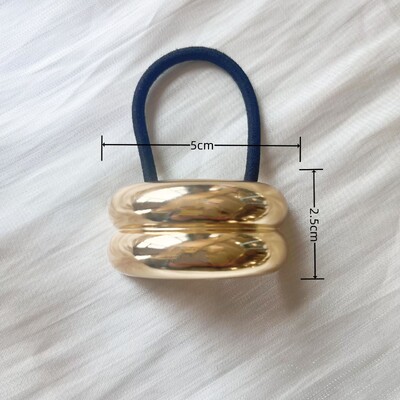 Metalinės netaisyklingos dvisluoksnės plaukų juostelės Virvelės moterims Galvos juosta Elastinė plaukų segtukai Plaukų juosta Madingi papuošalai Plaukų aksesuarai Dovana