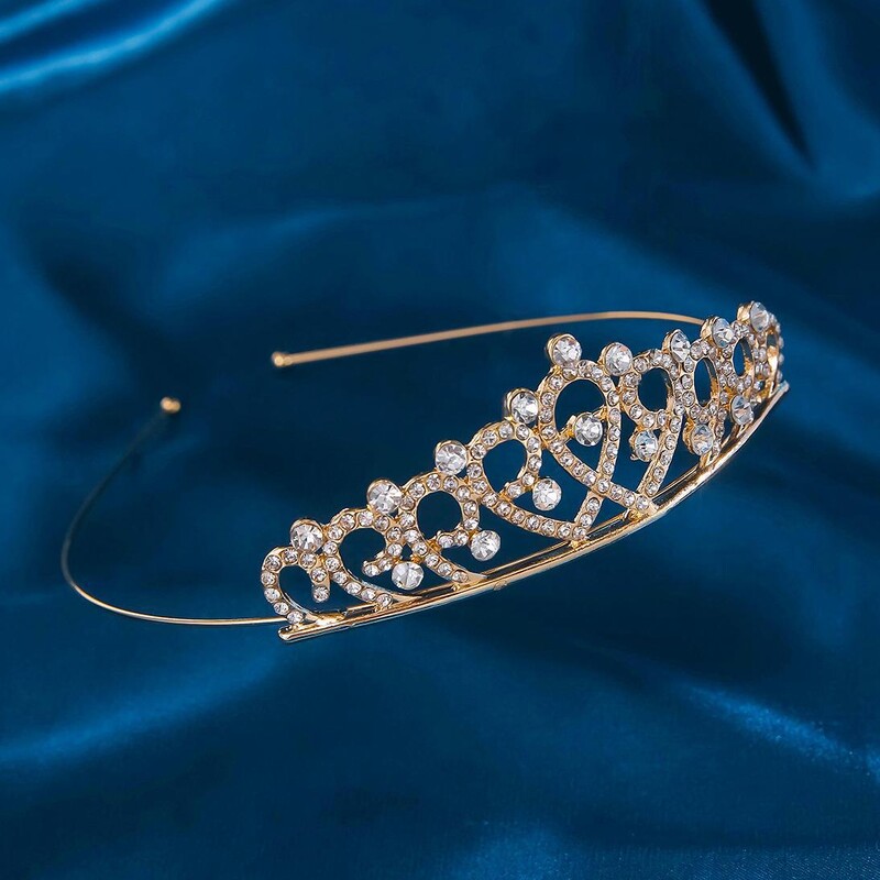 Hot Sales Women New Sweet Wind Princess Tiara születésnapi parti koronája