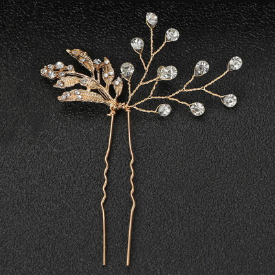 Esküvői hajfésűk U-alakú gyöngyház hajkapcsok Kiegészítők női fejdíszek Ékszerek Menyasszonyi fejdísz frizura tervező eszközök