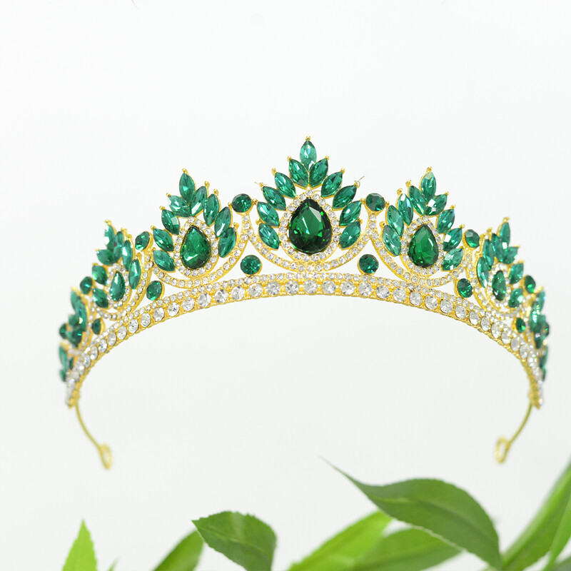 Coroană de Cristal Baroc Vintage Tiara Mireasa Pentru Femei Nunta Nou Elegant Printesa Stras Diadem Accesorii Bijuterii Păr