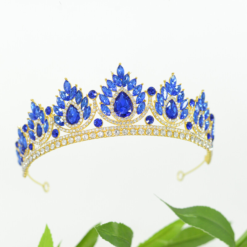Coroană de Cristal Baroc Vintage Tiara Mireasa Pentru Femei Nunta Nou Elegant Printesa Stras Diadem Accesorii Bijuterii Păr