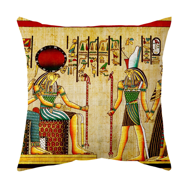 Faraon egiptean Pictură de perete Husă de pernă Pernă decorativă Mobilier Cadou Pernă Husă de pernă