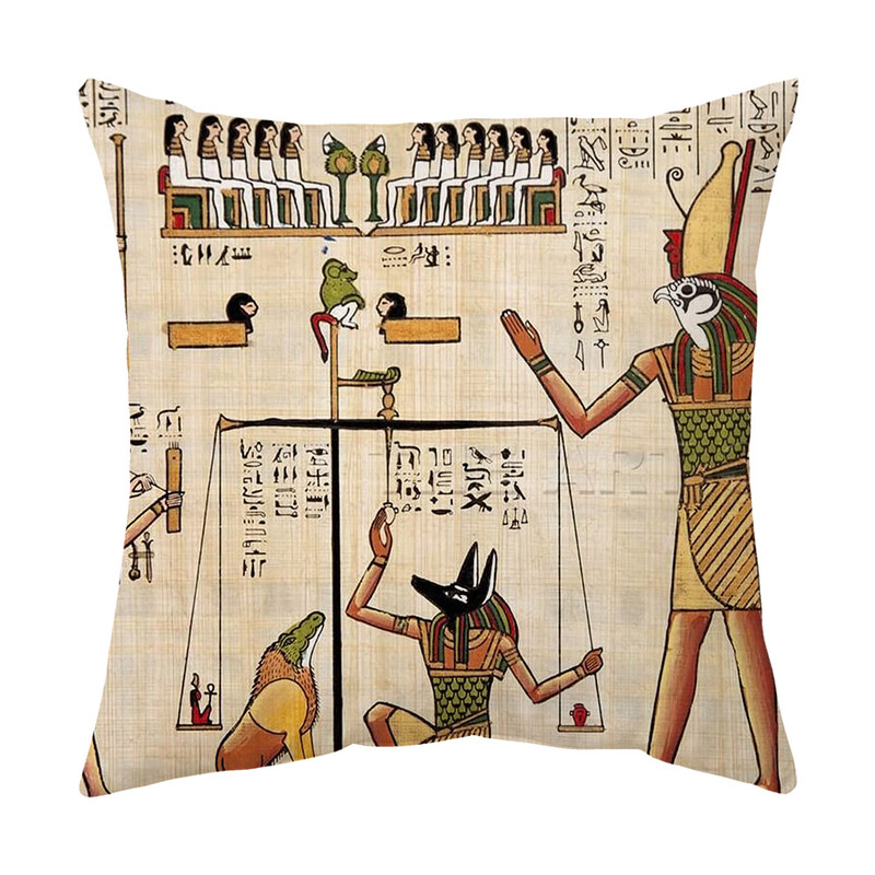 Faraon egiptean Pictură de perete Husă de pernă Pernă decorativă Mobilier Cadou Pernă Husă de pernă