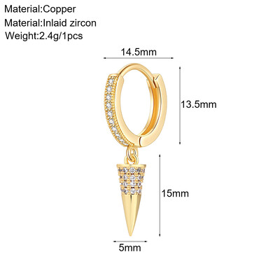 Aranyos állati kutya pillangó koreai karika fülbevaló női szív virág arany színű új méh cseresznye fülbevaló női kiváló minőségű