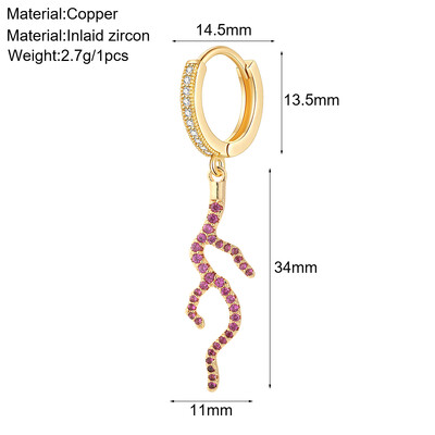 Aranyos állati kutya pillangó koreai karika fülbevaló női szív virág arany színű új méh cseresznye fülbevaló női kiváló minőségű