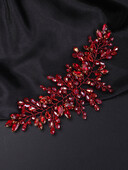 Diademi de mireasă cu flori cu strass. Accesorii pentru păr pentru mirese