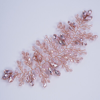 Diademi de mireasă cu flori cu strass. Accesorii pentru păr pentru mirese