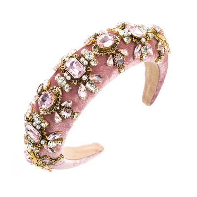 Noua bentiță de păr, de lux, grele, cercuri de păr, burete de sus cu craniu înalt, bentiță cu senzație vintage și de ultimă generație