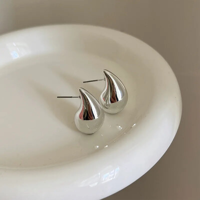 6 db Divatos rozsdamentes acél, minimalista karika fülbevaló nőknek Crystal cirkónia Huggie Circle punk fülbevaló piercing ékszer