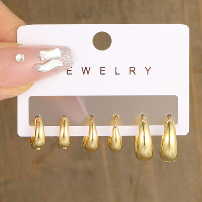 2 tk roostevabast terasest topeltrõngaga Huggie Hoop kõrvarõngad naistele lihtsad vintage kristallist tsirkooniumoksiidist kõrvarõngad unisex punk rock ehted