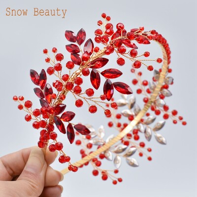 DZ030 Bentiță de nuntă cu stras de lux Bride pentru cap de mireasă Accesorii pentru păr pentru mirese, femei și fete, domnișoare de onoare