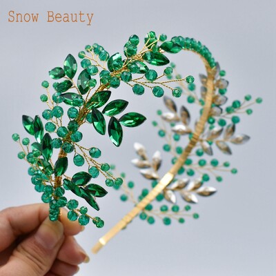 DZ030 Bentiță de nuntă cu stras de lux Bride pentru cap de mireasă Accesorii pentru păr pentru mirese, femei și fete, domnișoare de onoare