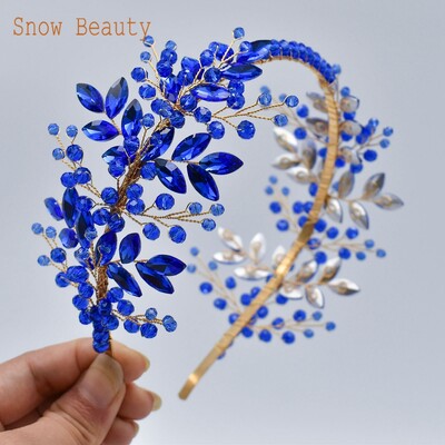 DZ030 Bentiță de nuntă cu stras de lux Bride pentru cap de mireasă Accesorii pentru păr pentru mirese, femei și fete, domnișoare de onoare