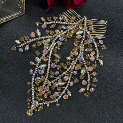 DZ215 Bling Indijos pakabukas prie kaktos grandinėlės papuošalai Tiara galvos apdangalas Nuotakos galvos apdangalas krištolinis vestuvinių galvos apdangalų priedai Dovana