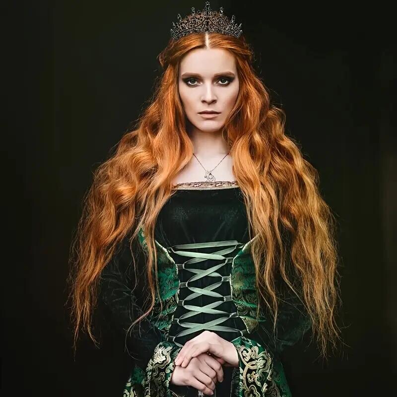 Μαύρο κρύσταλλο Queen Crown Halloween Cosplay Στολή Headpieces Rhinestone Tiara για Γυναικεία Δώρα Χριστουγέννων για πάρτι γενεθλίων