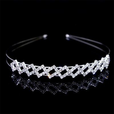 Noua coreeană rafinată prințesă cu cristale, bentită multistrat pentru copii, fete, dragoste, mireasă, bal de absolvire, accesorii pentru petrecerea de nuntă, bijuterii, cadouri