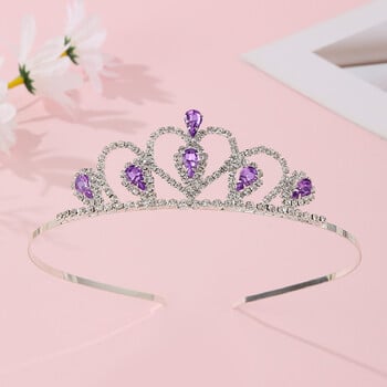 ZANLLOY Women New Sweet Wind Princess Tiara Birthday Party Crown For Performance Party Decorative Crown