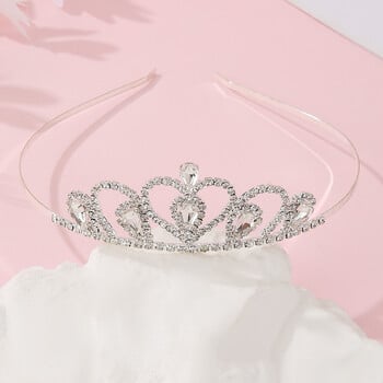 ZANLLOY Women New Sweet Wind Princess Tiara Birthday Party Crown For Performance Party Decorative Crown