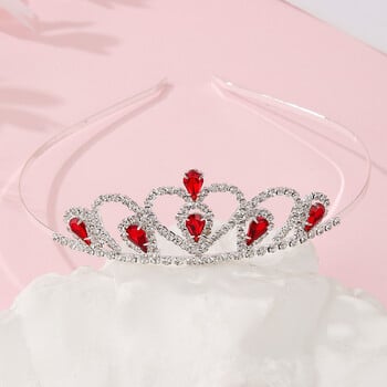 ZANLLOY Women New Sweet Wind Princess Tiara Birthday Party Crown For Performance Party Decorative Crown