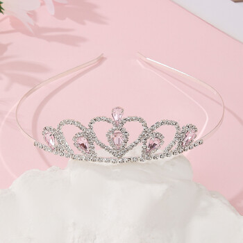 ZANLLOY Women New Sweet Wind Princess Tiara Birthday Party Crown For Performance Party Decorative Crown