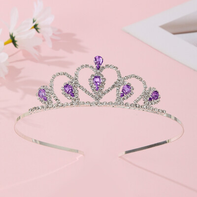 ZANLLOY Femei Nou Sweet Wind Princess Tiara Party Birthday Coroana Pentru Performance Party Coroana Decorativa