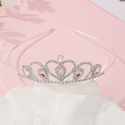 ZANLLOY Femei Nou Sweet Wind Princess Tiara Party Birthday Coroana Pentru Performance Party Coroana Decorativa