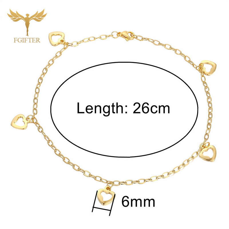 Širdies laumžirgis mažas pakabukas ant kulkšnies nerūdijančio plieno moteriškas papuošalas ant kulkšnies 2 spalvų mielos merginos paplūdimio kojų apyrankės grandinėlė