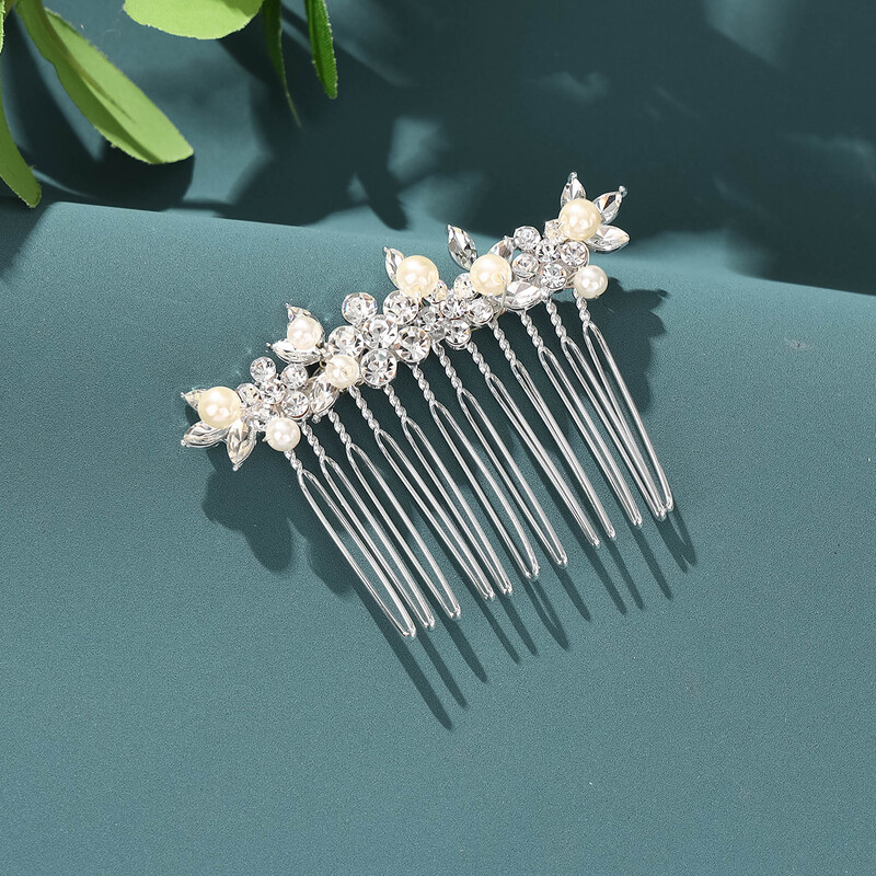 Perie mireasa perie lux de nunta podoabă de păr strass ac de păr fetiță bal tiara