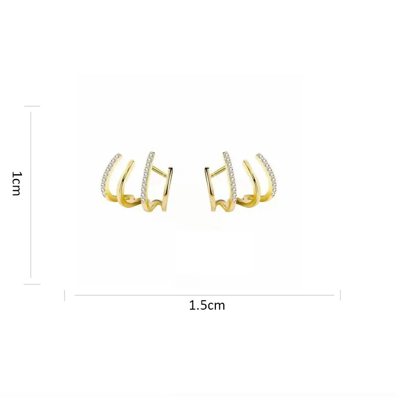 2023 Nouă modă rafinat cu strasuri decor cercei urechi pentru femeie sosire cadou de Crăciun cercei cercei cercei pentru femei