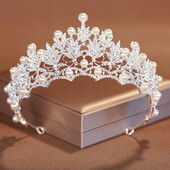 Itacazzo Bridal Headwear Crown Classic Tiras Potrivit pentru nunta femeilor, petrecerea de aniversare