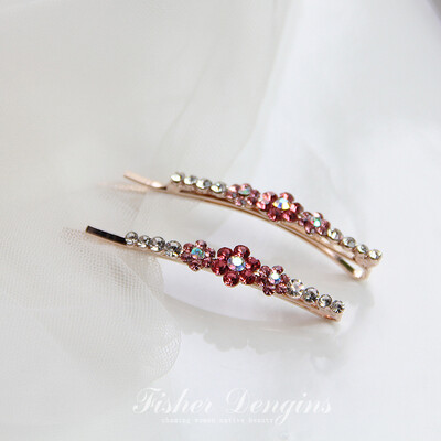 Moda coreeană Floare Opal Pearl Agrafe Cadouri Femei Fete Agrafe de păr Ace Barete Accesorii Agrafe cleme pentru păr