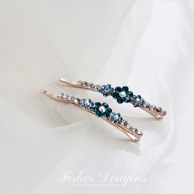 Moda coreeană Floare Opal Pearl Agrafe Cadouri Femei Fete Agrafe de păr Ace Barete Accesorii Agrafe cleme pentru păr