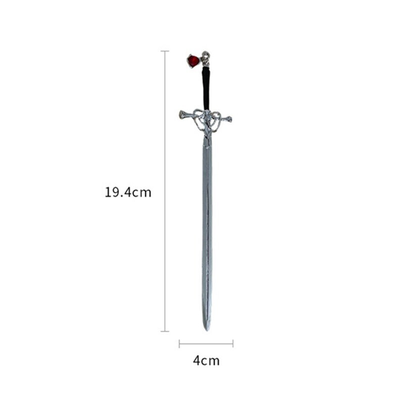 Kard Hajtű Fejdísz Női Lányoknak Kínai Stílus Vintage Hajrudak Barkács frizura Lófarok Tartó Haj Kiegészítők Ékszerek