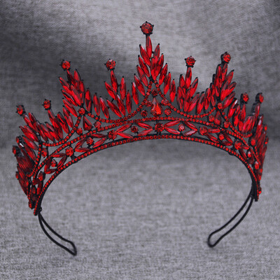 Coroana de nunta mov baroc Regina regala Tiare de mireasa Coroana de printesa Bijuterii pentru par pentru rochie de mireasa Accesorii pentru cap