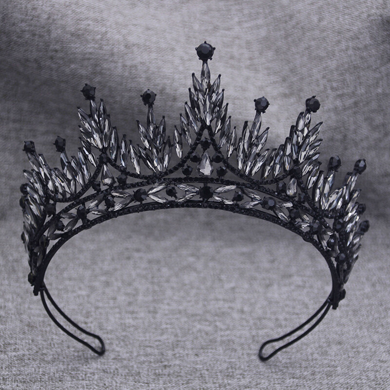 Coroana de nunta mov baroc Regina regala Tiare de mireasa Coroana de printesa Bijuterii pentru par pentru rochie de mireasa Accesorii pentru cap