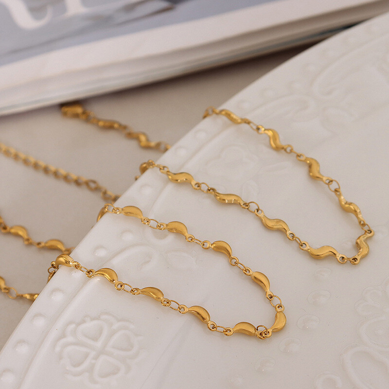 Új divatos kis paprika delfin alakú bokalánc női rozsdamentes acél lábkiegészítők fakulásgátló lányajándék akciós