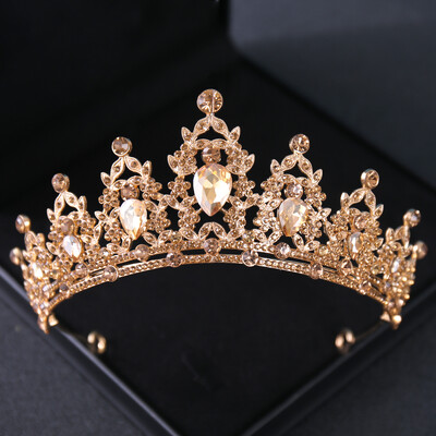 Culoarea Argintie Coroana si Tiara Accesorii De Par Pentru Femei Accesorii Nunta Coroana Pentru Mireasa Cristal Stras Diadema Diadema