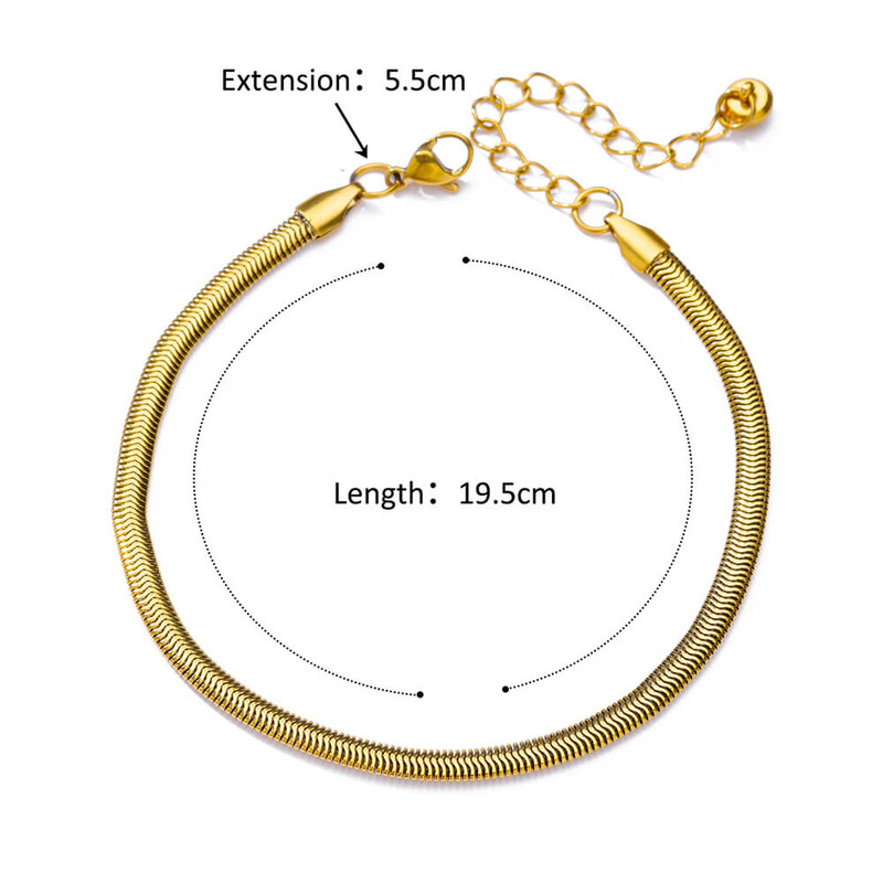 gleznă pentru femei de culoare aurie picior de vară accesorii de plajă lanț de mărgele din oțel inoxidabil gleznă estetică bijuterii cadou de aniversare