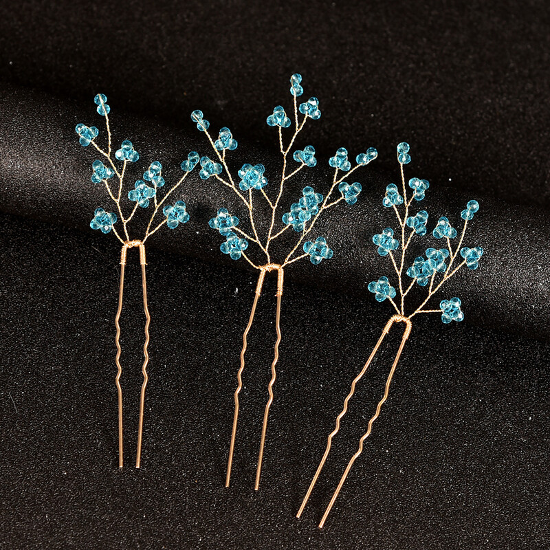 3/5 /9 Κομμάτια Γυναικείο μεταλλικό κλιπ μαλλιών με βελόνα σε σχήμα U, μαργαριτάρι νυφικό κλιπ μαλλιών, εργαλείο σχεδίασης χτενίσματος γάμου